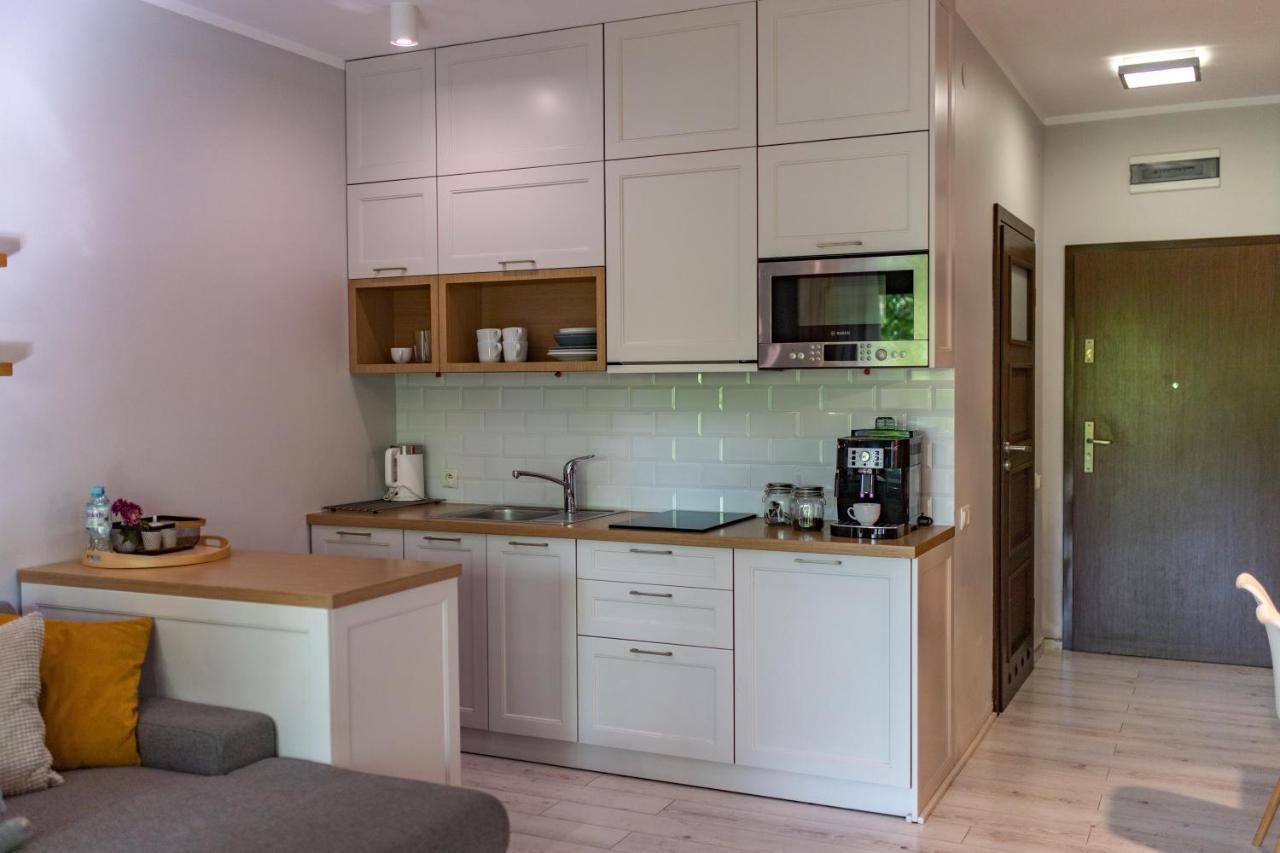 Apartament "Zacisze" Z Tarasem Ostroda Bagian luar foto
