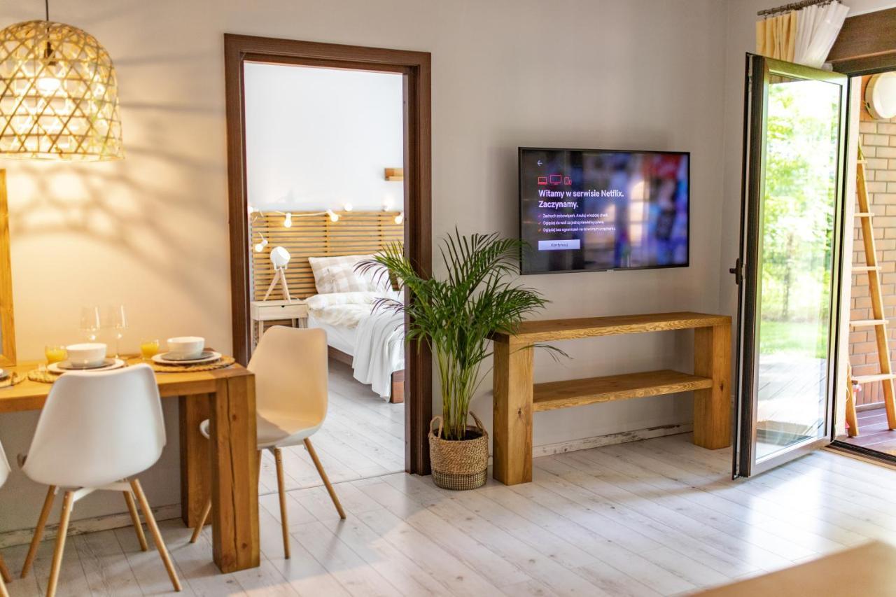 Apartament "Zacisze" Z Tarasem Ostroda Bagian luar foto